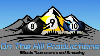 ON THE HILL PRODUCTIONS BILLIARDS TOURNAMENTS AND STREAMING logo