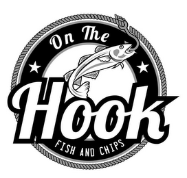 ON THE HOOK FISH AND CHIPS logo