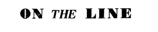 ON THE LINE logo