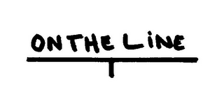 ON THE LINE logo