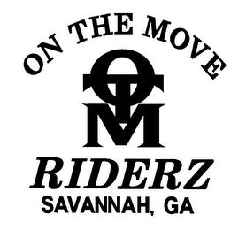 ON THE MOVE RIDERZ OTM SAVANNAH, GA OTM logo