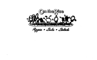 ON THE RISE PIZZAS-SUBS-SALADS logo