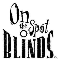 ON THE SPOT BLINDS logo