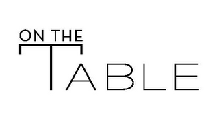 ON THE TABLE logo