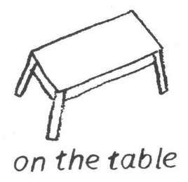 ON THE TABLE logo