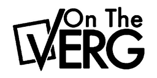ON THE VERG logo