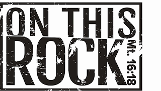 ON THIS ROCK MT. 16:18 logo