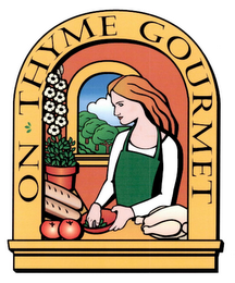 ON THYME GOURMET logo