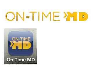 ON-TIME MD ON-TIME MD ON TIME MD logo