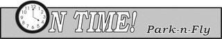 ON TIME! PARK-N-FLY logo