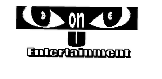 ON U ENTERTAINMENT logo
