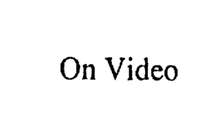 ON VIDEO logo