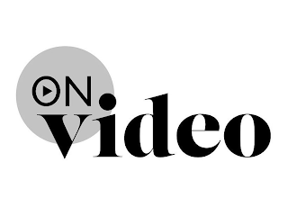 ON VIDEO logo