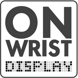 ON WRIST DISPLAY logo