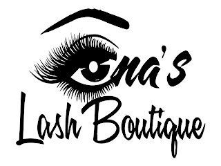 ONA'S LASH BOUTIQUE logo