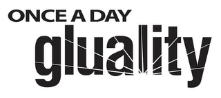 ONCE A DAY GLUALITY logo