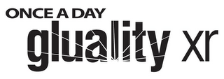 ONCE A DAY GLUALITY XR logo