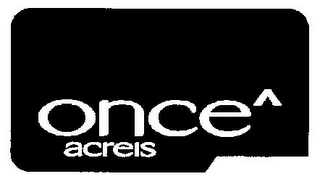 ONCE ACREIS logo