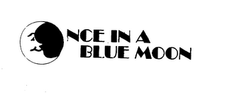 ONCE IN A BLUE MOON logo