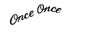 ONCE ONCE logo
