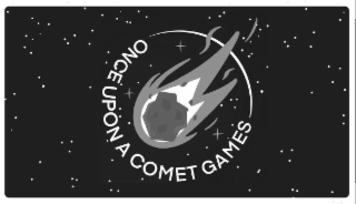 ONCE UPON A COMET GAMES logo