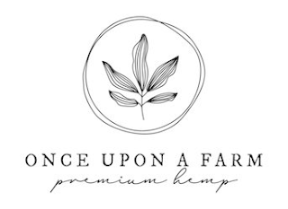 ONCE UPON A FARM PREMIUM HEMP logo