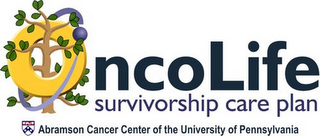 ONCOLIFE SURVIVORSHIP CARE PLAN ABRAMSON CANCER CENTER OF THE UNIVERSITY OF PENNSYLVANIA logo