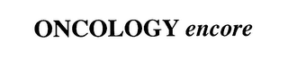 ONCOLOGY ENCORE logo
