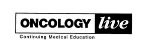 ONCOLOGY LIVE CONTINUING MEDICAL EDUCATION logo
