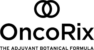 ONCORIX THE ADJUVANT BOTANICAL FORMULA logo