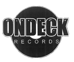 ONDECK RECORDS logo