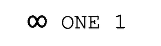 ONE 1 logo