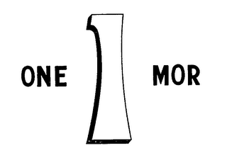 ONE 1 MOR logo