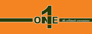 ONE & 1 THE ULTIMATE CONVENIENCE logo