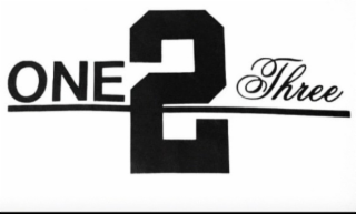ONE 2 THREE logo