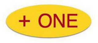 + ONE logo