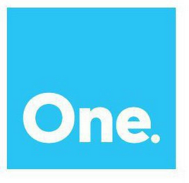 ONE. logo