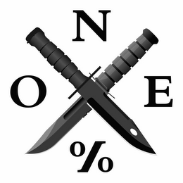 ONE % logo