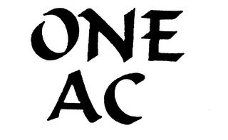 ONE AC logo
