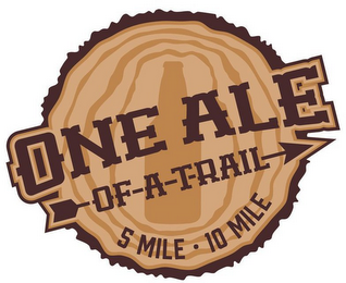ONE ALE OF A TRAIL 5MILE 10MILE logo