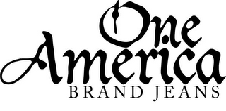 ONE AMERICA BRAND JEANS logo