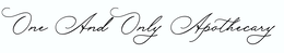 ONE AND ONLY APOTHECARY logo