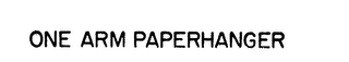 ONE ARM PAPERHANGER logo
