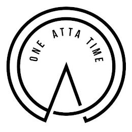 ONE ATTA TIME A logo