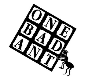 ONE BAD ANT logo