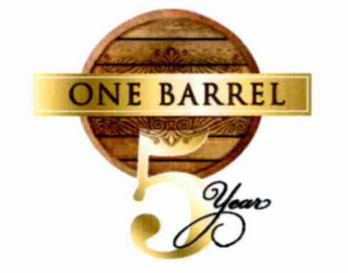 ONE BARREL 5 YEAR logo