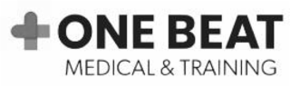 + ONE BEAT MEDICAL & TRAINING logo