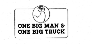 ONE BIG MAN & ONE BIG TRUCK logo