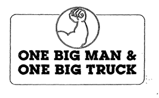 ONE BIG MAN & ONE BIG TRUCK logo
