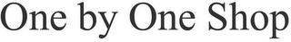 ONE BY ONE SHOP logo